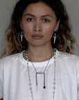 Libra Necklace with pearl