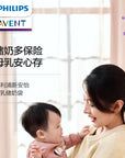 PHILIPS AVENT Milk storage bag Breast milk preservation bag double-seal disposable Portable Milk powder bag 100ml * 25 pieces