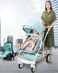 Baby stroller 3 in 1 stroller folding two-sided child four seasons kinderwagen baby carriage high landscape Newborn Travelling