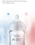 PHILIPS AVENT Newborn baby Wide caliber High borosilicate glass feeder Anti choking Anti-Colic 0-6 months or more 160ml 240ml