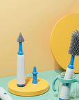 Electric Baby Bottle Brush 1500mah Multipurpose Silicone Cordless Infants Babe Milk Bottle Nipple Clean Brushes with Extensions