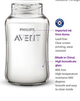 PHILIPS AVENT Newborn baby Wide caliber High borosilicate glass feeder Anti choking Anti-Colic 0-6 months or more 160ml 240ml