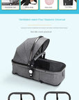 Baby stroller 3 in 1 stroller folding two-sided child four seasons kinderwagen baby carriage high landscape Newborn Travelling