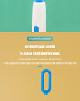 Electric Baby Bottle Brush 1500mah Multipurpose Silicone Cordless Infants Babe Milk Bottle Nipple Clean Brushes with Extensions