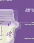 PHILIPS AVENT Milk storage bag Breast milk preservation bag double-seal disposable Portable Milk powder bag 100ml * 25 pieces