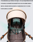 Belecoo Baby Stroller 2 in 1/3 in 1 Carseat Can Sit And Lie Down Foldable High Landscape Two-way Shock-absorbing Free Shippi