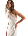 Daisy dress with open back
