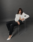 Eco leather trousers