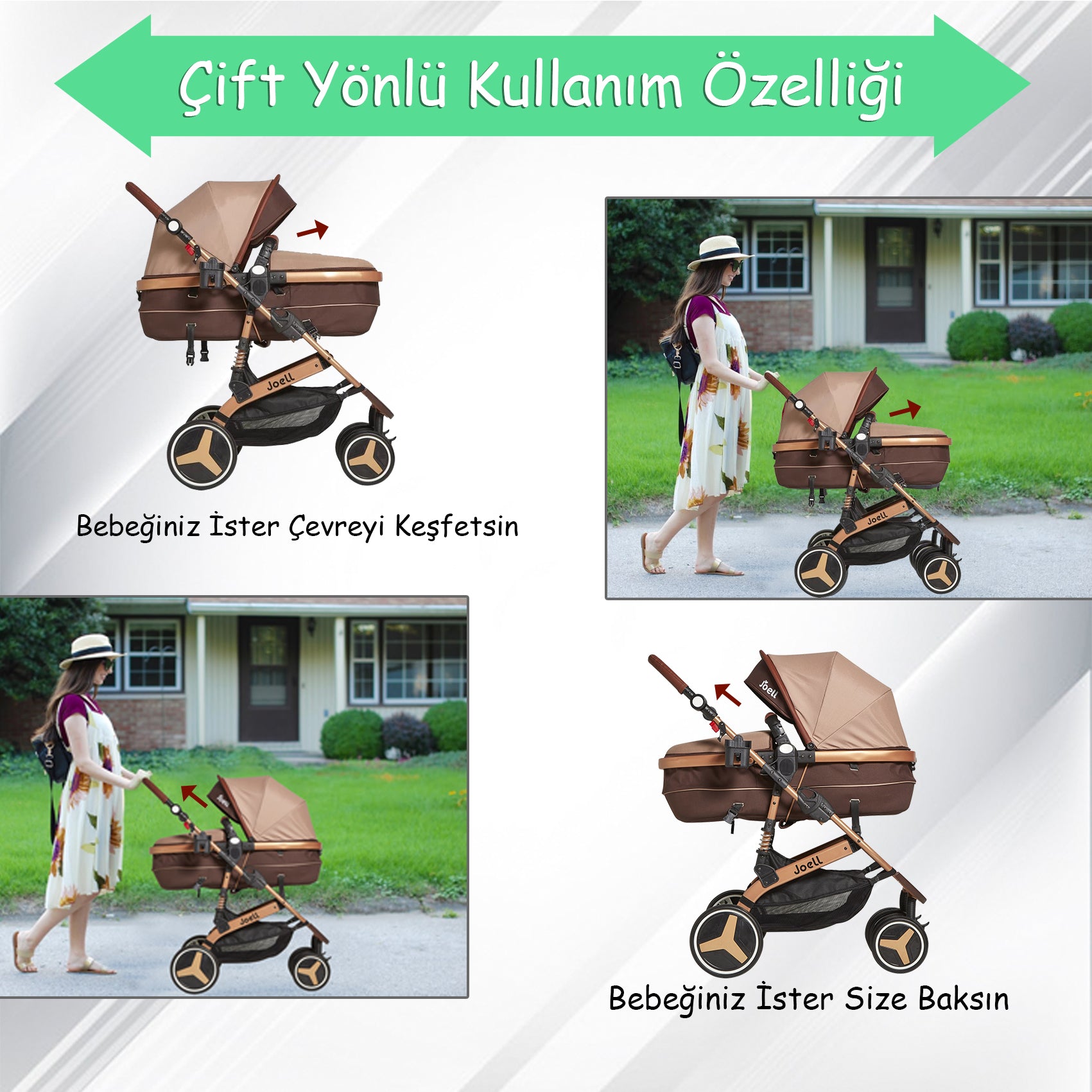 Joell Trojan Travel System Baby Stroller